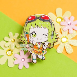 Virtual Vocalist Gumi Hard Enamel Pin