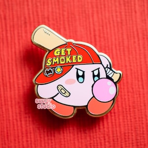 Phantom Thief Shinya &quot;Get Smoked&quot; V2 Poyo Enamel Pin