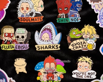 Dorohedoro Hard Enamel Pin Full Set