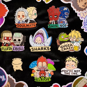 Dorohedoro Hard Enamel Pin Full Set, Mother's Day Gift