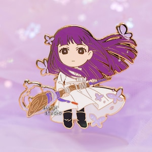 Fern the Mage Hard Enamel Pin