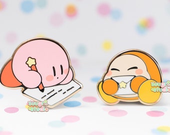 Poyo and Dee "Pen Pals" Hard Enamel Pin, Mother's Day Gift