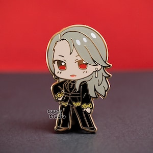 P5 Confidant Sae Niijima "The Judgement" Enamel Pin