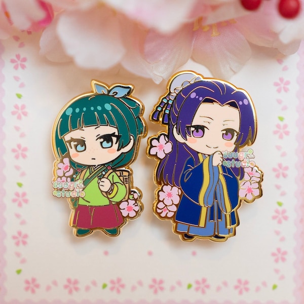 Maomao and Jinshi Hard Enamel Pin