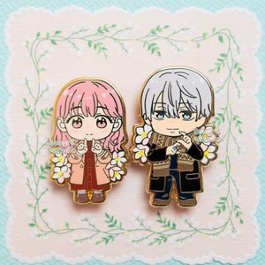 Yuki and Itsuomi Hard Enamel Pin