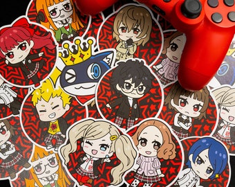 Royal Phantom Thieves Eco Paper Die-cut Stickers