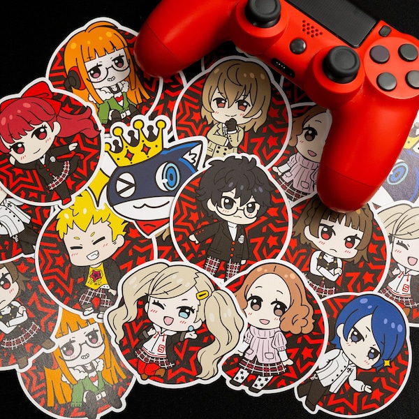 Royal Phantom Thieves Eco Paper Die-cut Stickers