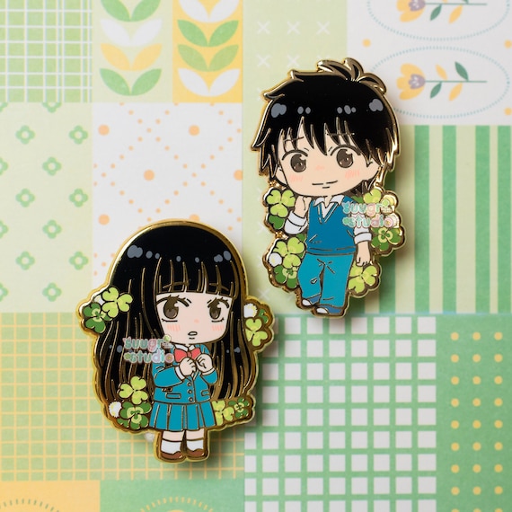 Sawako and Kazehaya Hard Enamel Pin, Christmas Gift - Etsy