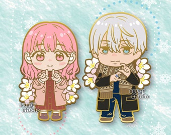 PREORDER - Yuki and Itsuomi Hard Enamel Pin