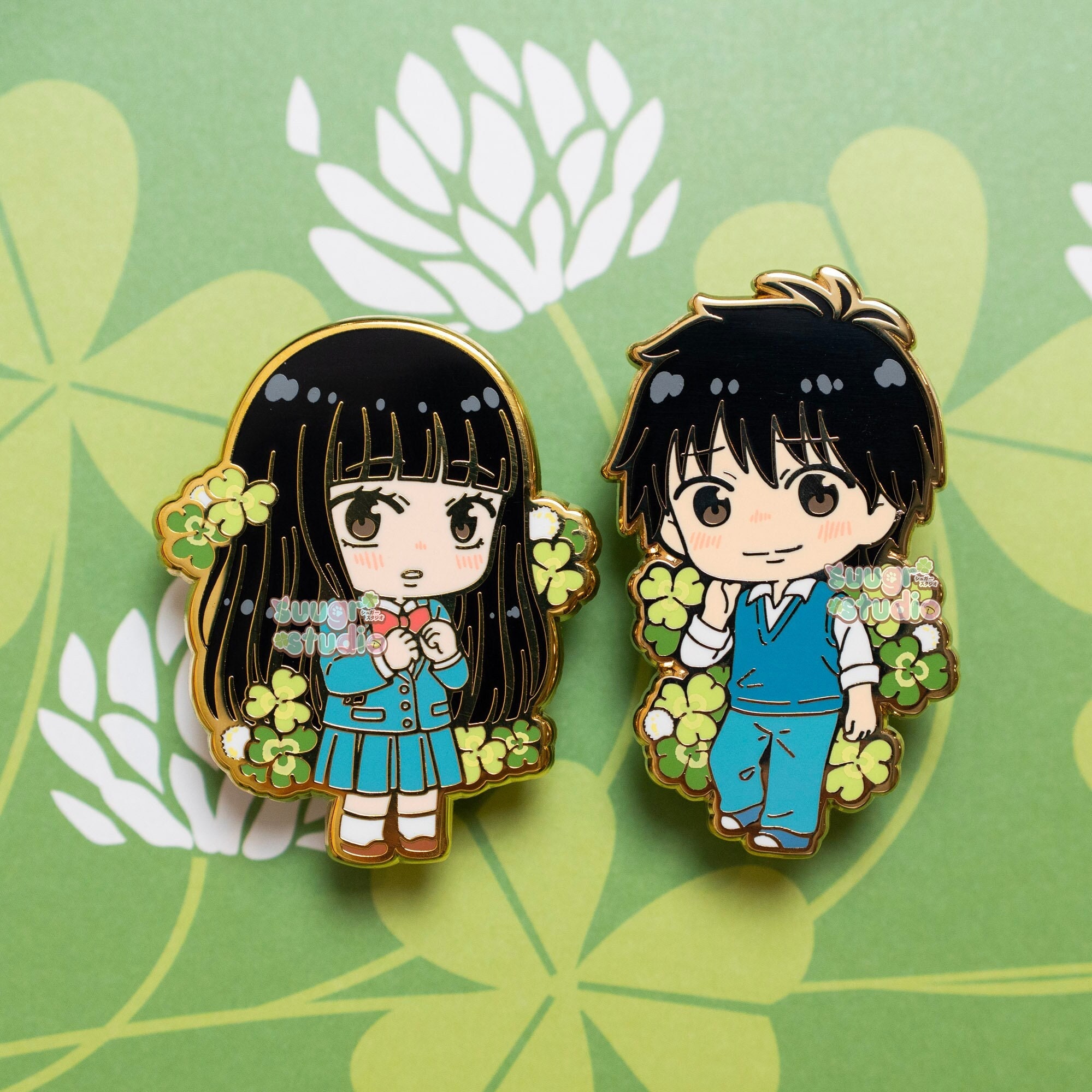 Sawako and Kazehaya Hard Enamel Pin - Etsy