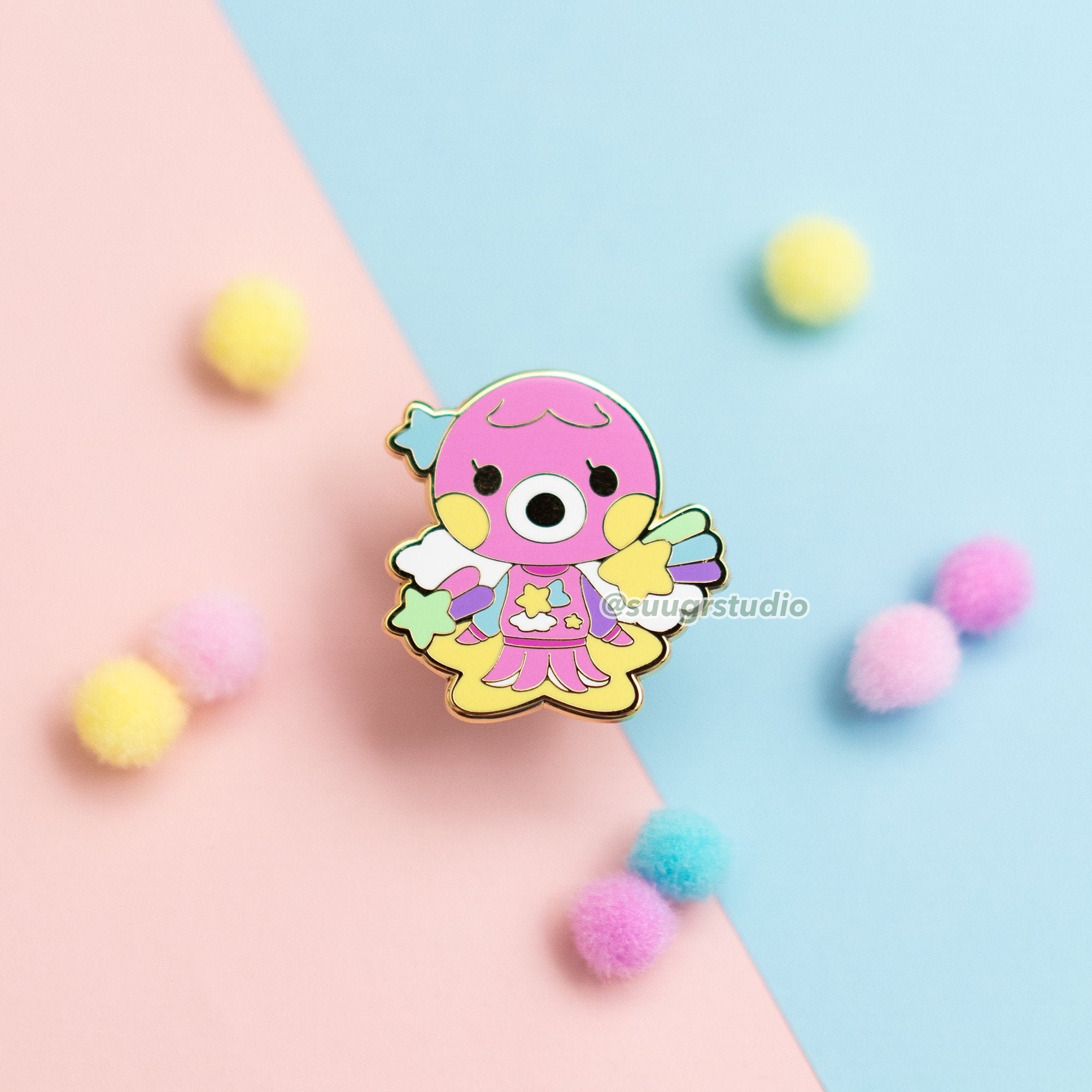 Animal Islander Marina Hard Enamel Pin