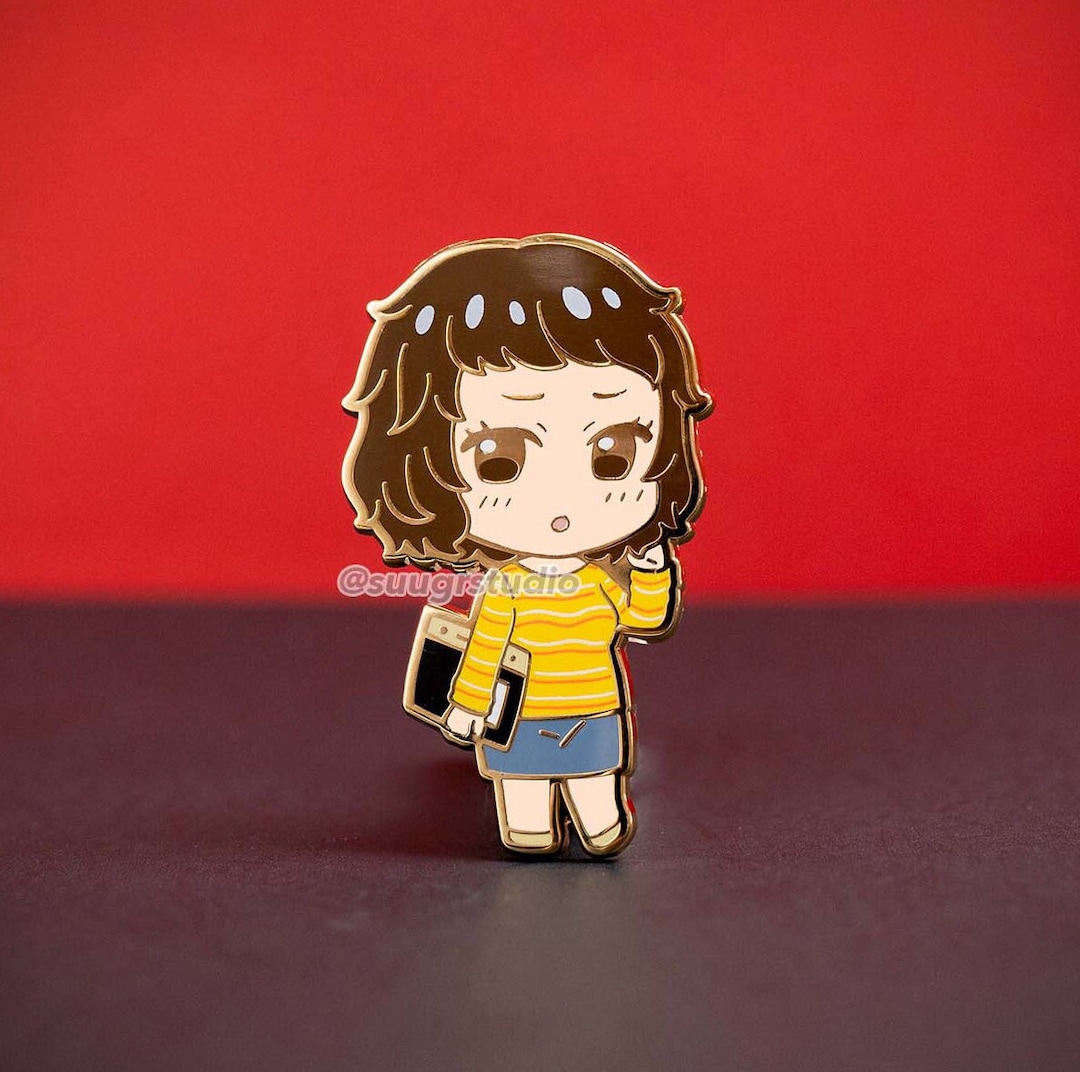 P5 Confidant Sadayo Kawakami the Temperance Enamel Pin Etsy
