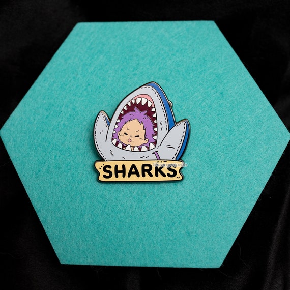 Dorohedoro Heiwa Sharks Ebisu Hard Enamel Pin Etsy Dorohedoro Heiwa Sharks Ebisu Hard Enamel Pin Etsy
