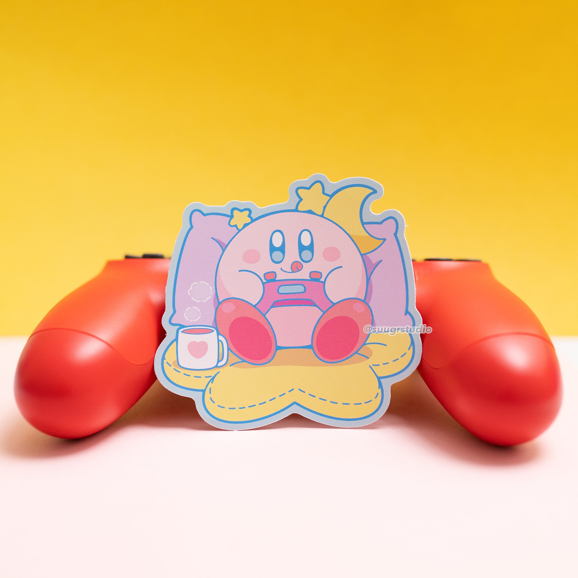 Gamer Poyo Die Cut Vinyl Sticker