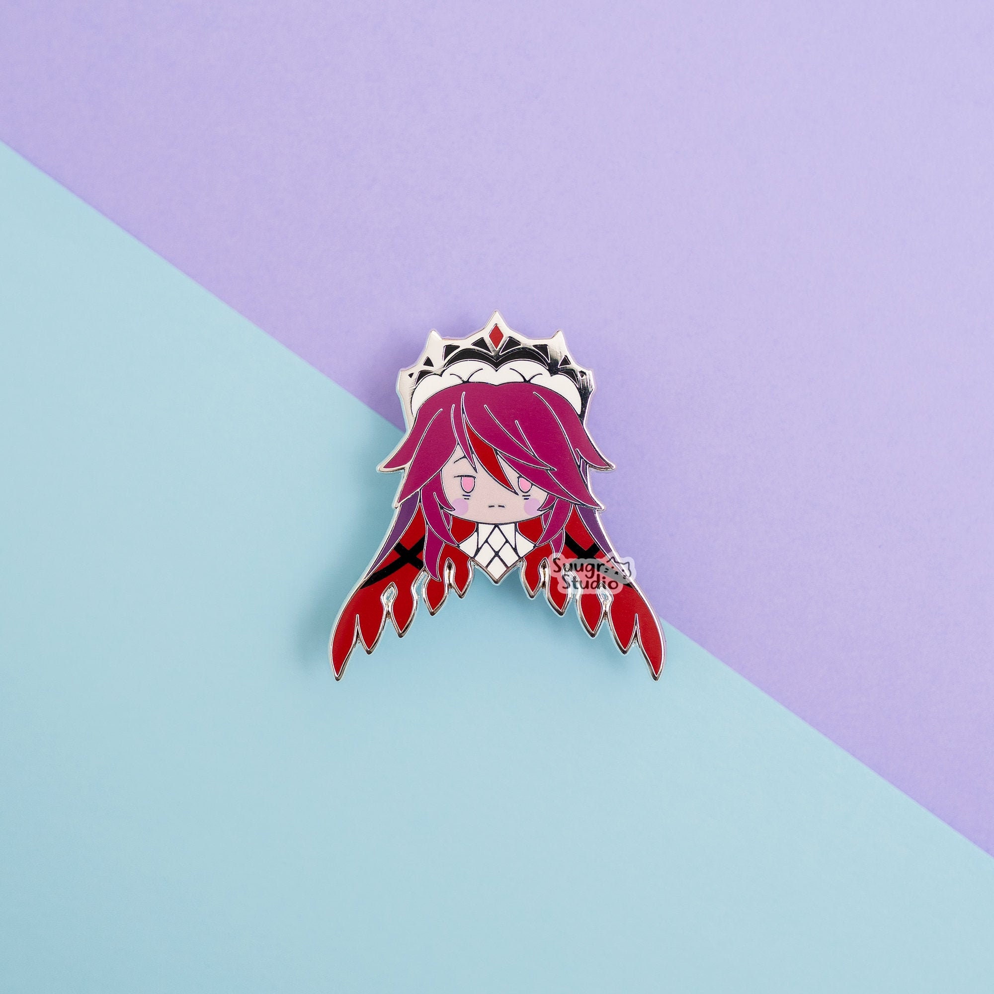 Genshin Impact Rosaria Hard Enamel Pin