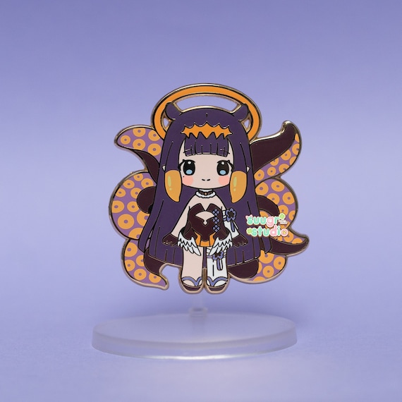 Hololive Vtuber Ninomae Ina'nis Enamel Pin, Fan Merch - Etsy