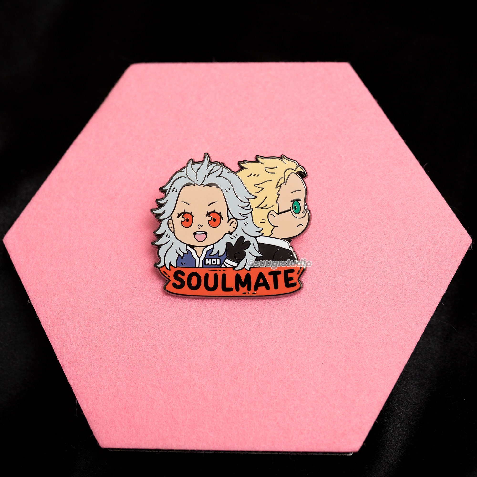 Dorohedoro Soulmate Shin X Noi Hard Enamel Pin Etsy Dorohedoro Soulmate Shin X Noi Hard Enamel Pin Etsy