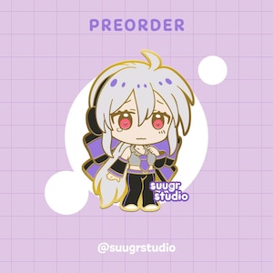 Virtual Vocalist Yowane Haku Hard Enamel Pin