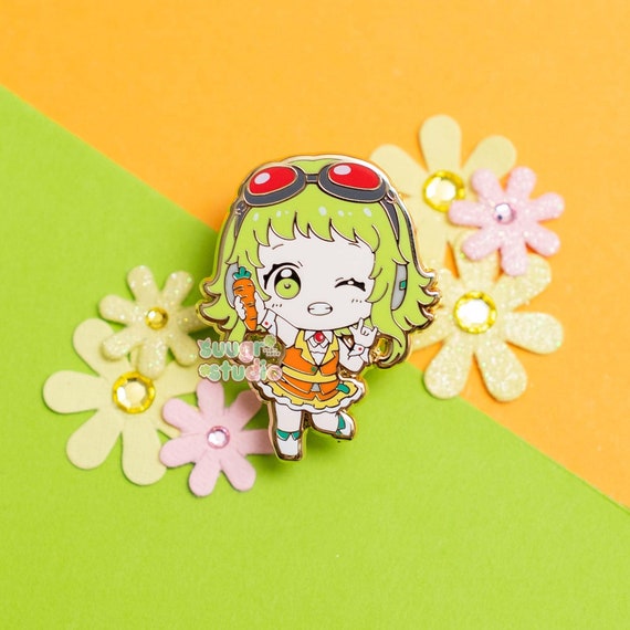 Virtual Vocalist Gumi Hard Enamel Pin - Etsy