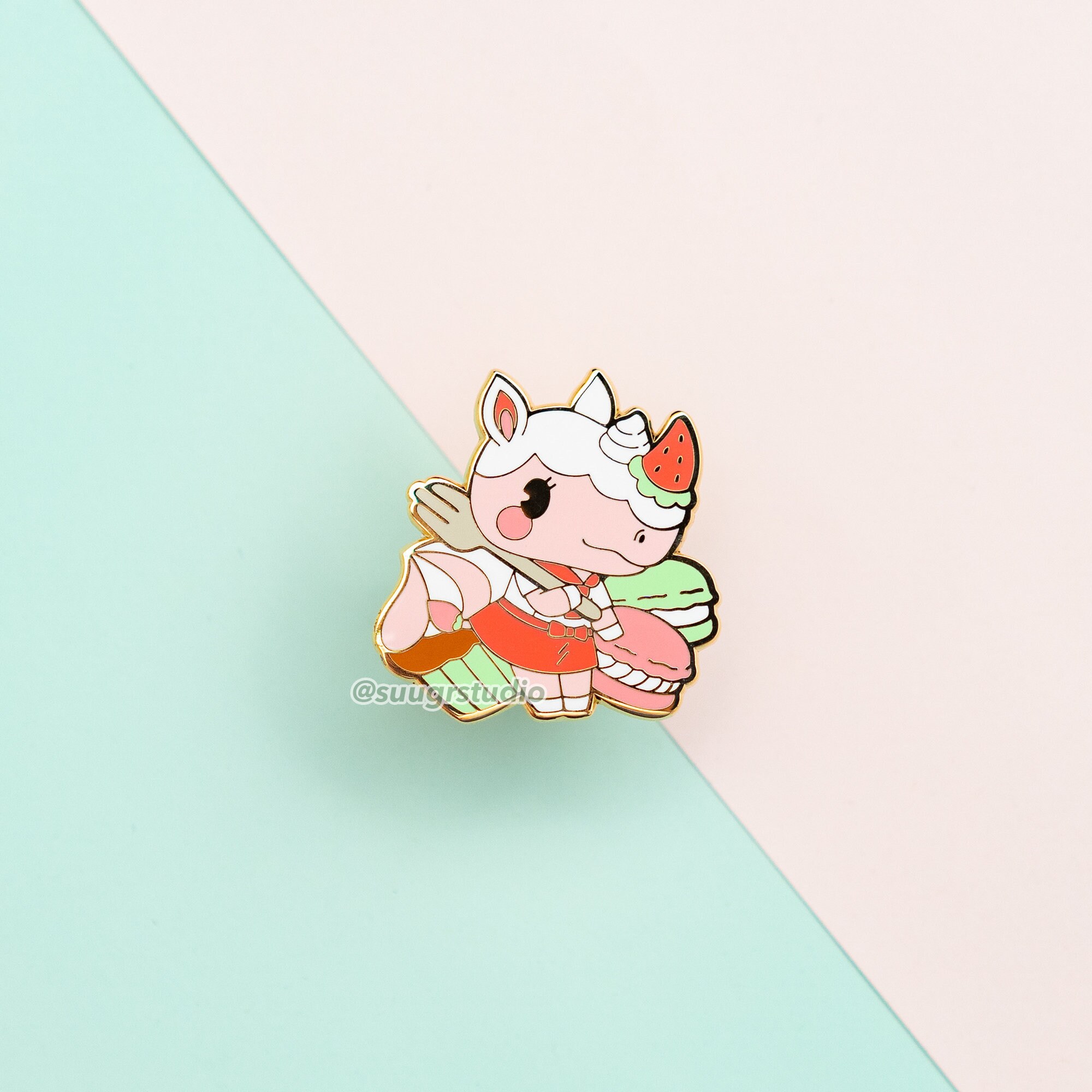 Animal Islander Merengue Hard Enamel Pin