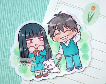 爽子と風早 ビニールステッカー
