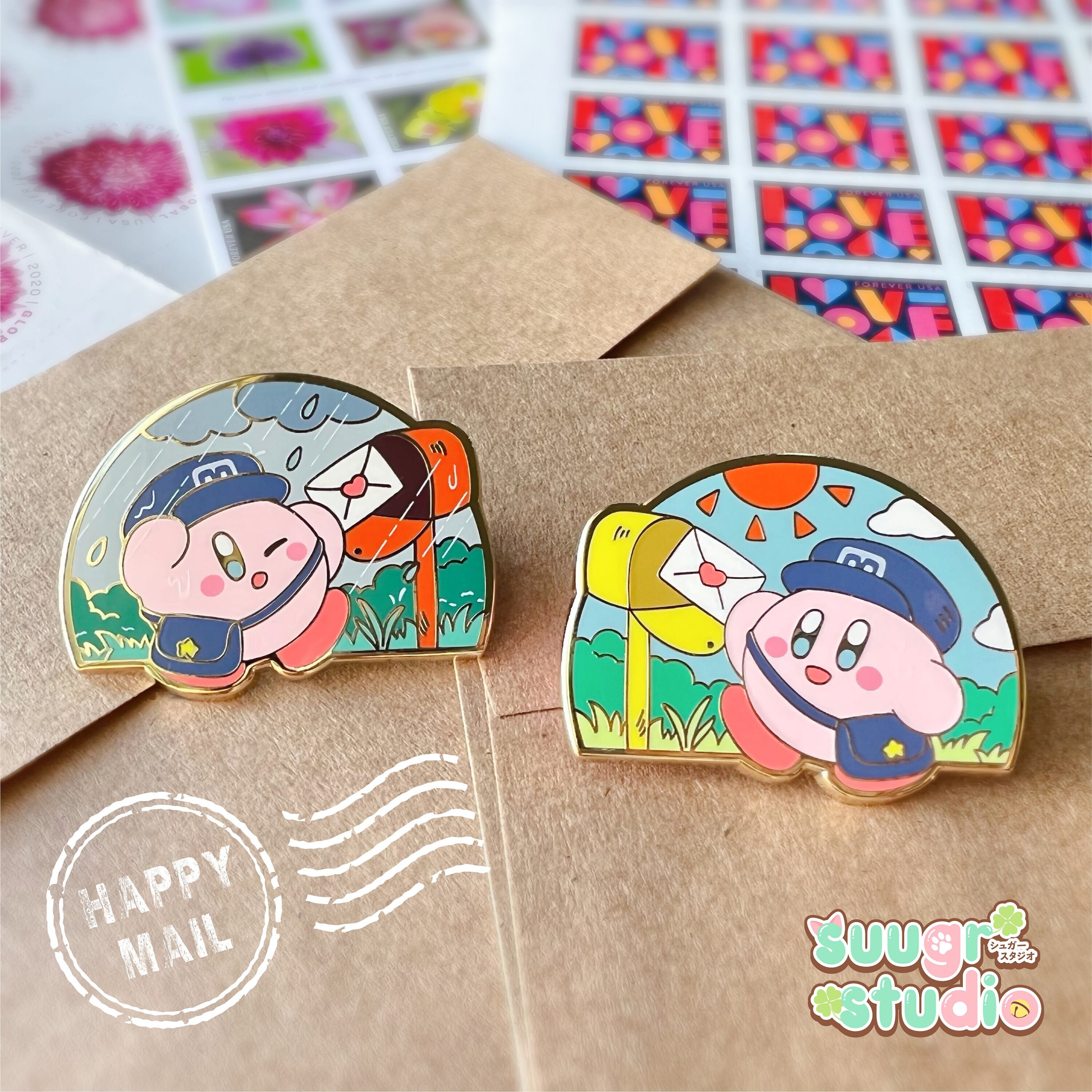 Postie Poyo Hard Enamel Pins Save the 