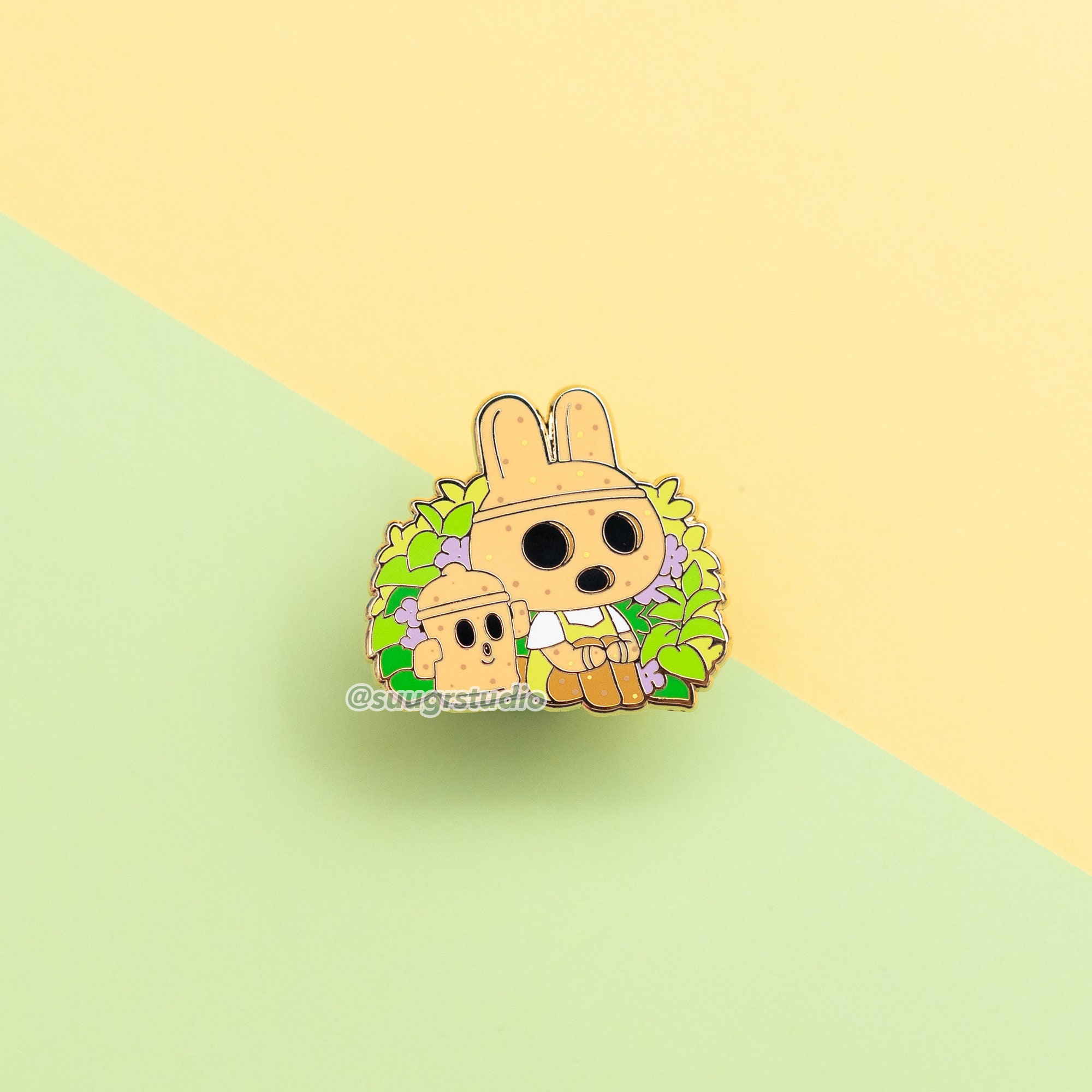 Animal Islander Coco Hard Enamel Pin