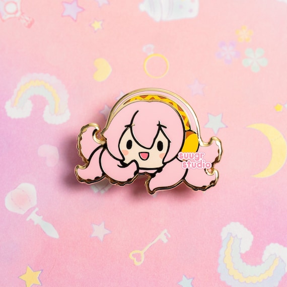 Virtual Vocalist Tako Luka Hard Enamel Pin - Etsy