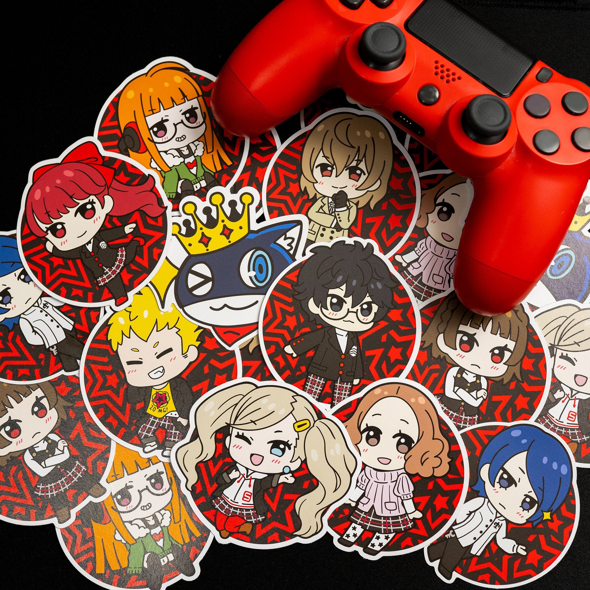 Royal Phantom Thieves Eco Paper Die-cut Stickers