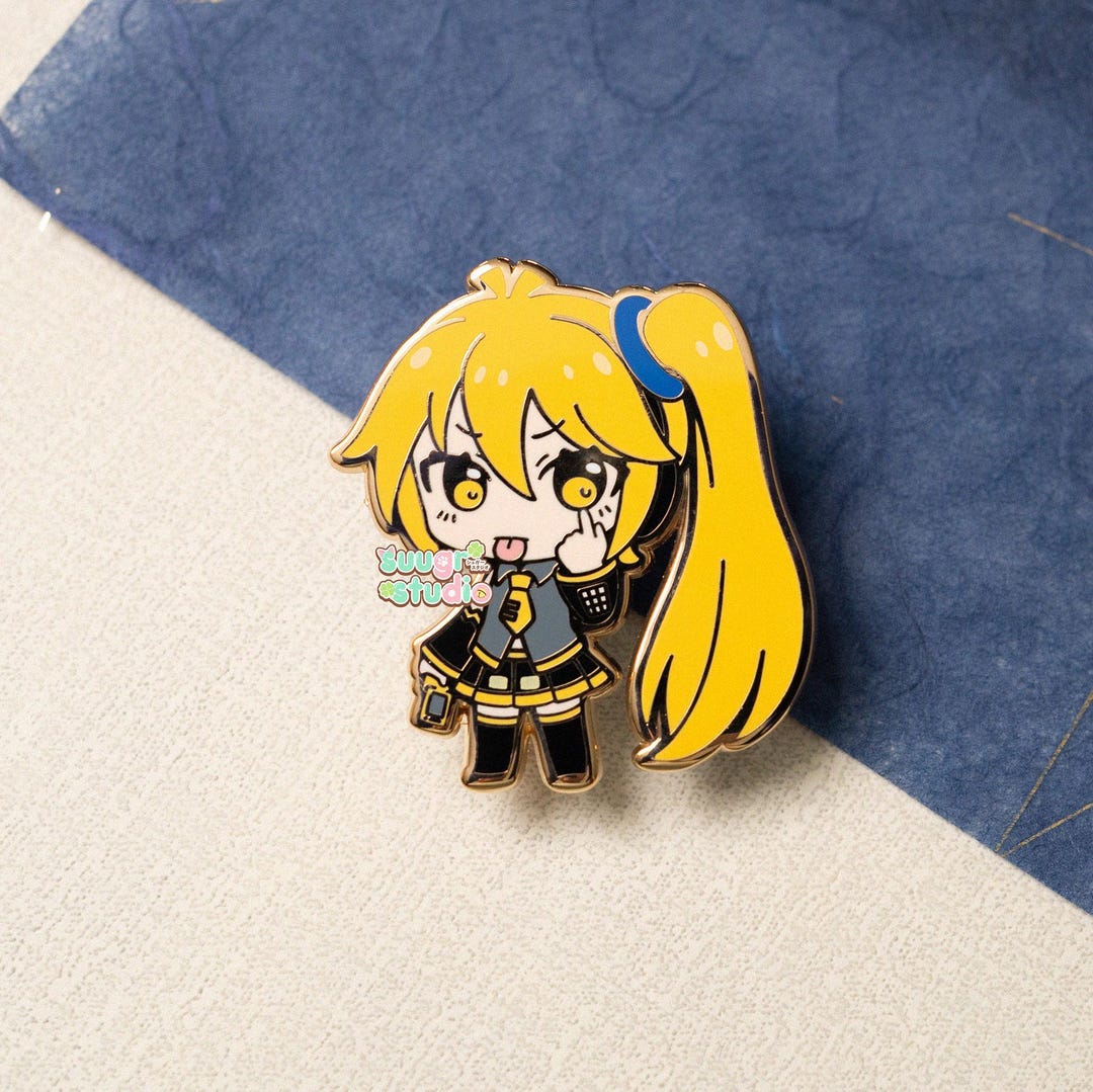 Virtual Vocalist Akita Neru Hard Enamel Pin - Etsy