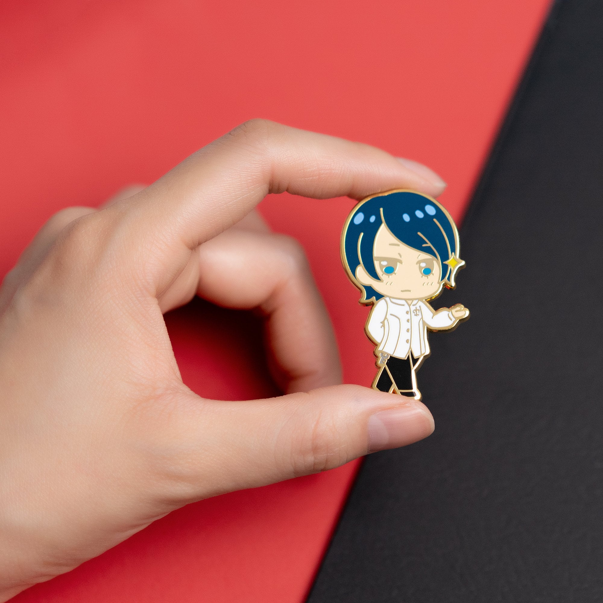 Phantom Thief Yusuke Kitagawa Fox Enamel Pin Etsy