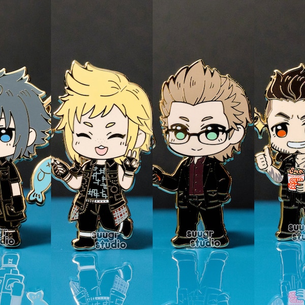 FF15 Noctis prompto Ignis Gladiolus бавка с т твердterar