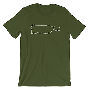 Puerto Rico Island  Unisex T-Shirt