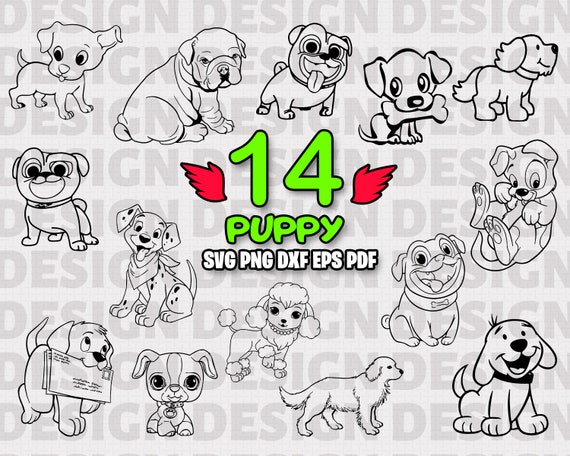 Puppy Svg Dog Svg Dog Lover Svg Animal Svg Puppies Svg Etsy