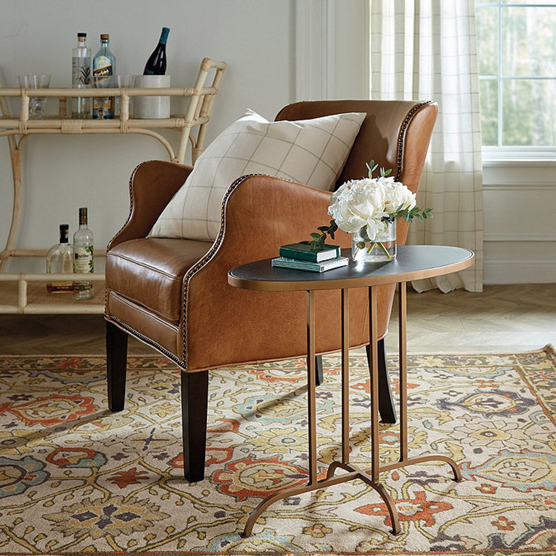 Ballard Design 5x8 8x10 9x12 Carli Hand Tufted Woolen Area Rug Etsy