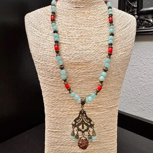 Homegrown Rudraksha necklace || gift for her|| spiritual gift
