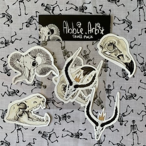 Skull sticker pack