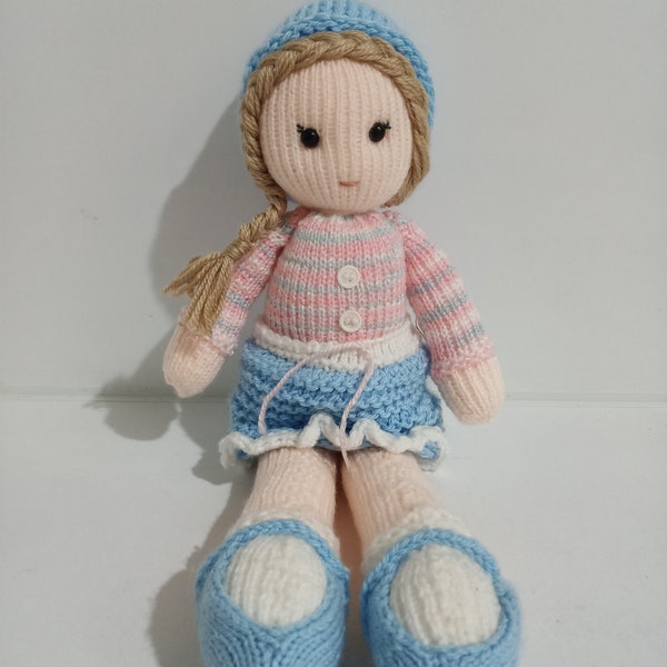 Loom Knitting Doll Pattern