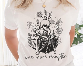 Book Shirt, One More Chapter Book, Book Lover Gift Shirt, Gift Books Shirt, Book Lover Gift Shirt, Bookish Gifts Tee, Bookworm Gift