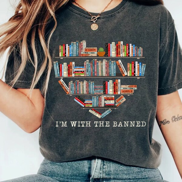 Banned Books Shirt - Etsy