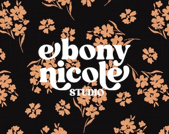 Diseño floral rosa sin costuras, papel digital botánico vintage, estampado floral de encaje negro con repetición, diseño de tela dibujado a mano