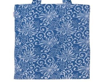 COTTON BAG Sacred Geometry | 100% cotton | traditional patterns | 40 x 40 cm | fairly produced