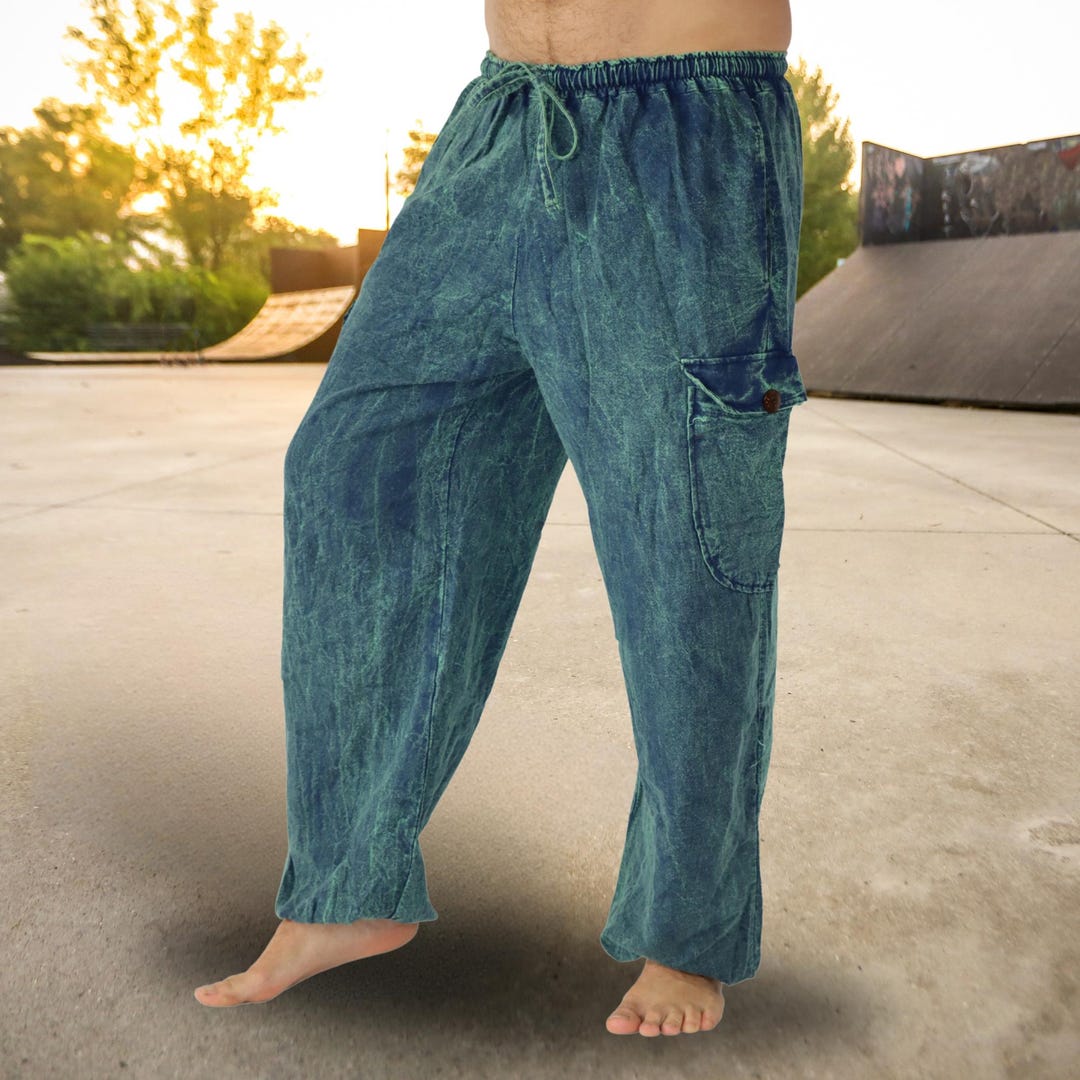 PANASIAM Ch01 Baggy Pants, 15-001 Grey, XL
