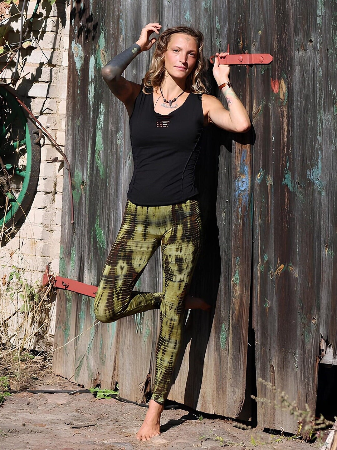 PANASIAM Leggings N001, zebra-style, S