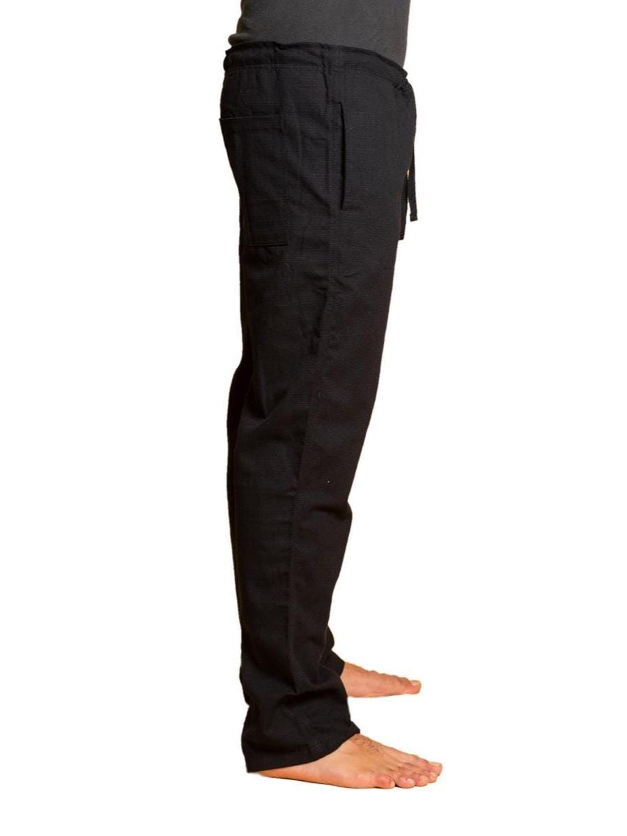 PANASIAM cloth trousers, black, XL