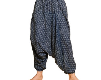 PANTALON ALADIN Géométrie Sacrée | 100% coton tissé | modèles traditionnels | poche plaquée | unisexe | assez produit