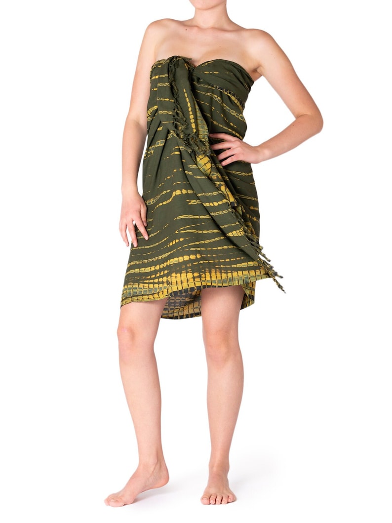 Sarong Femme NELUHA Sarong Foulard Pour Femme Avec Porte-Sarong