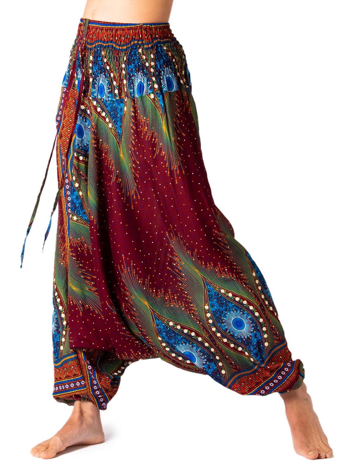PANASIAM Aladin Pants Peacock V10, L