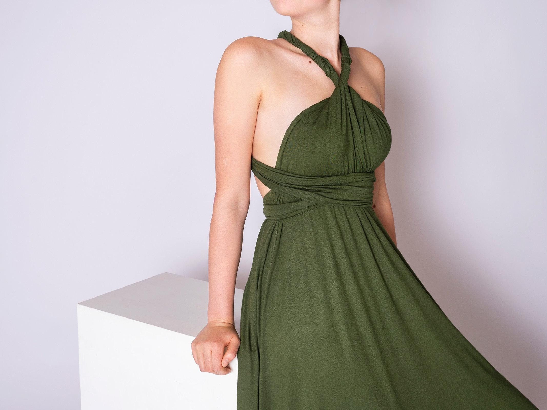 PANASIAM Infinity Dress KOVA  Maxi Dress Convertible Halter Evening Gown  Backless Wrap Dress Multiway Ball Gown Party Birthday Celebration - Etsy