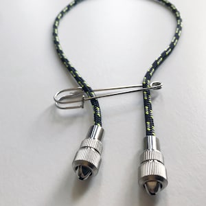 Collar Co-Axial de Cordón Negro